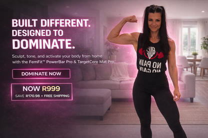 FemFit™ PowerBar Pro + TargetCore Mat Pro Bundle